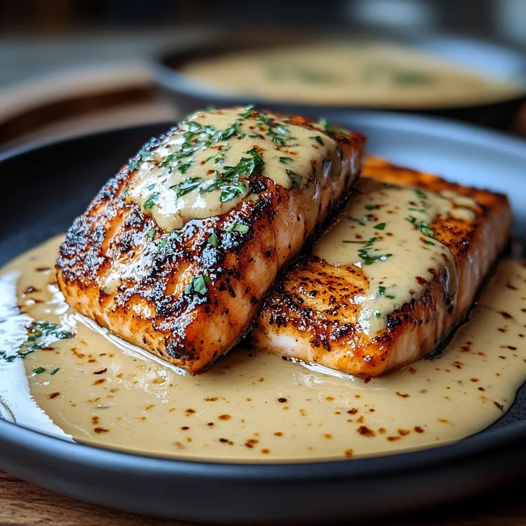 Blackened Salmon with Creamy Dijon Sauce: An Incredible 5-Step Recipe