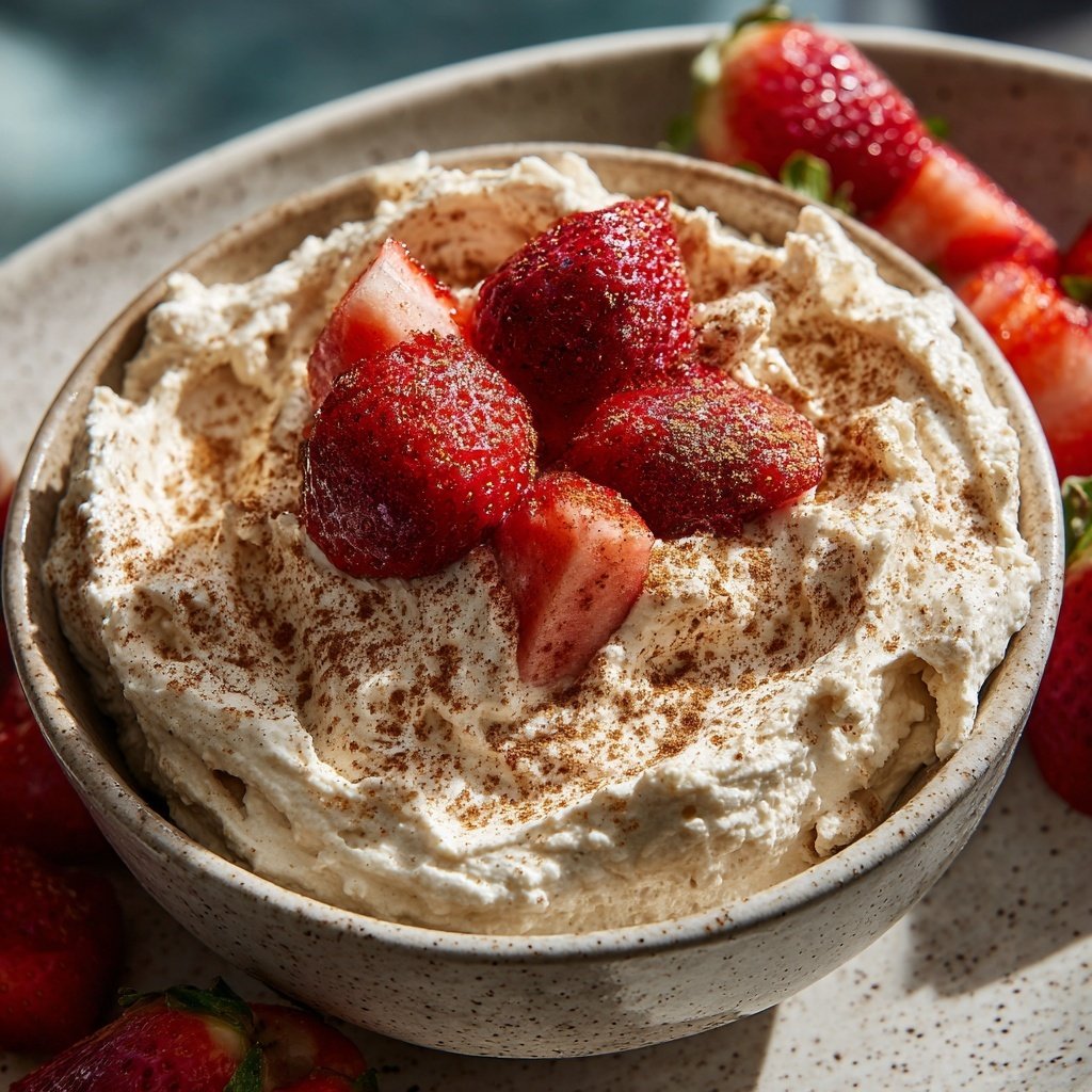 Cinnamon Yogurt Fruit Dip