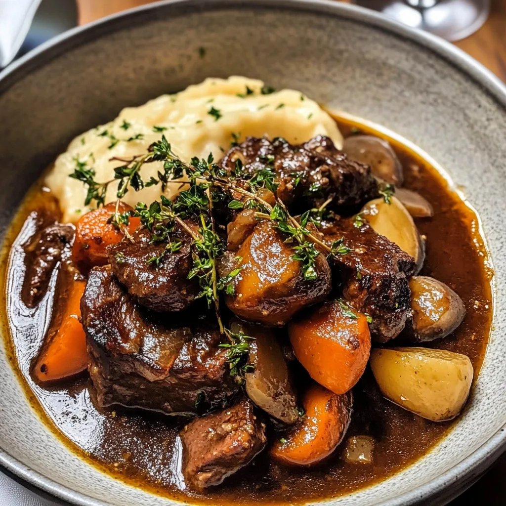 Classic Beef Bourguignon