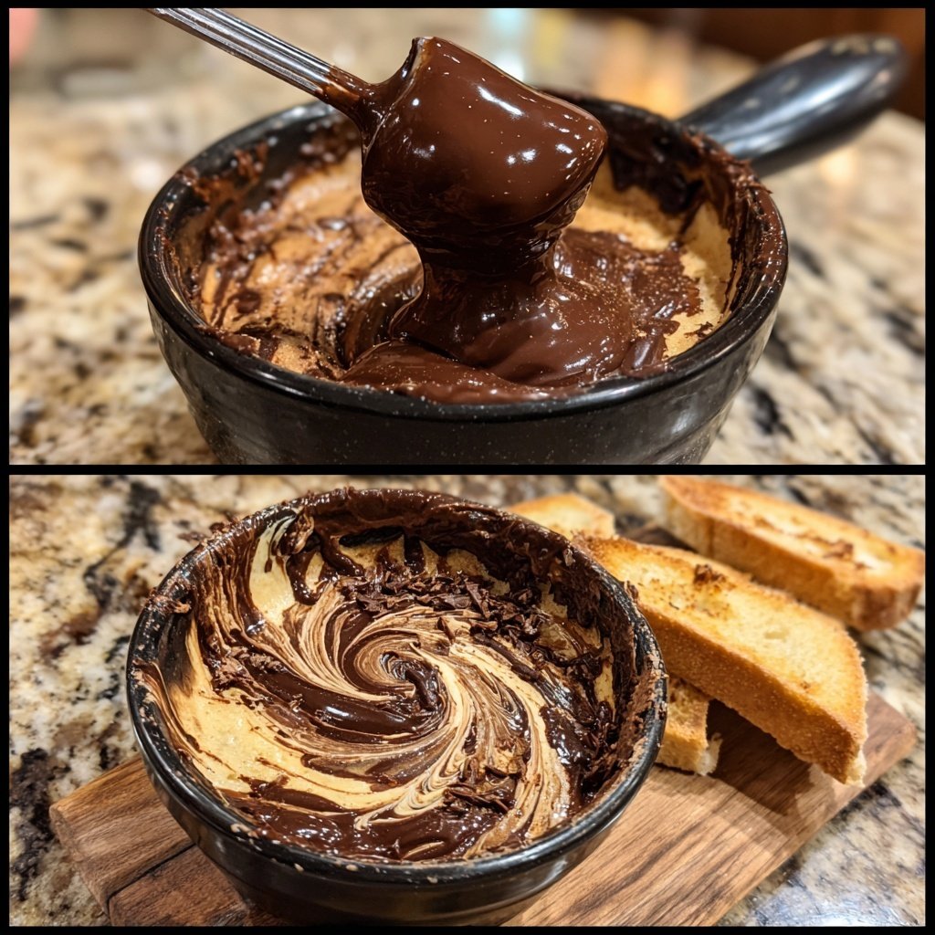 Irresistible Tiramisu Chocolate Fondue